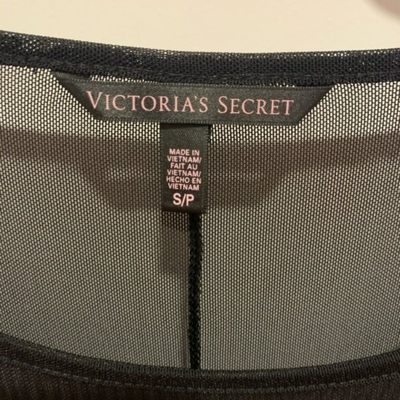 Black Sheer Top - Victoria’s Secret - Picture 3 of 4